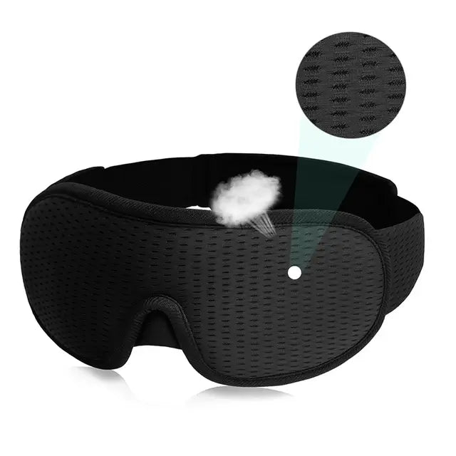 3D Sleeping Mask Light Blocking Soft Breathable Eye Mask