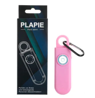 LED Light Keychain with Alarm